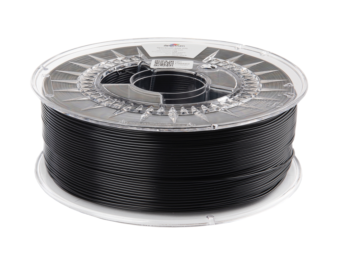Filament Spectrum ASA 275 1.75mm DEEP BLACK 1kg - obrazek 2