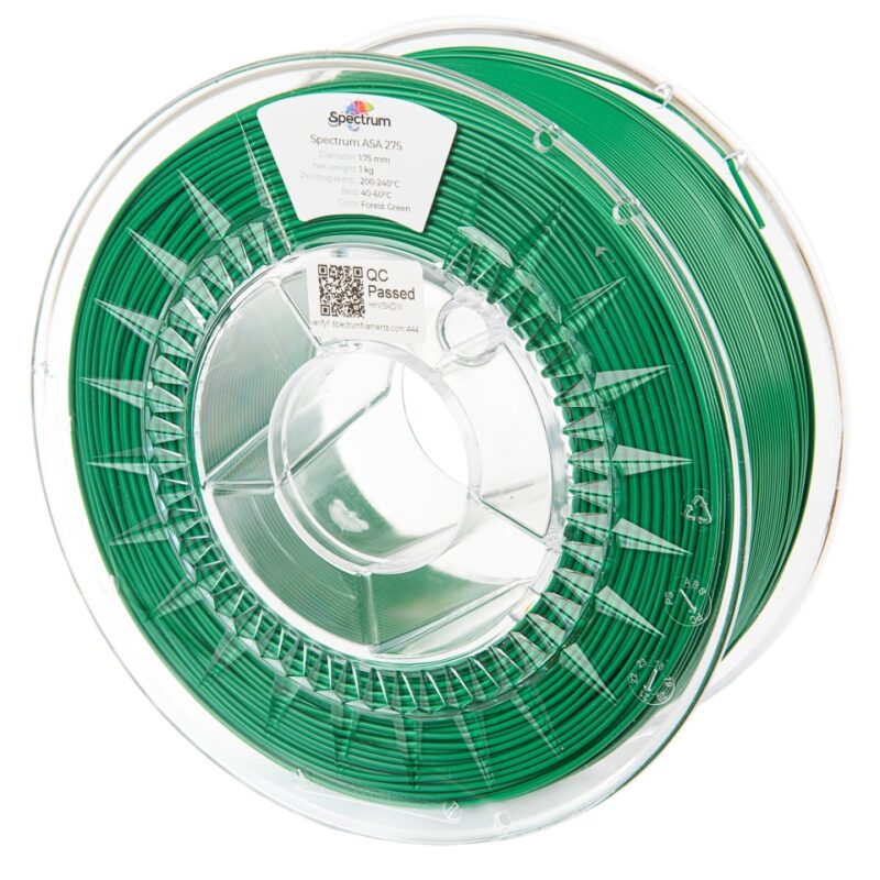 Filament Spectrum ASA 275 1.75mm FOREST GREEN 1kg