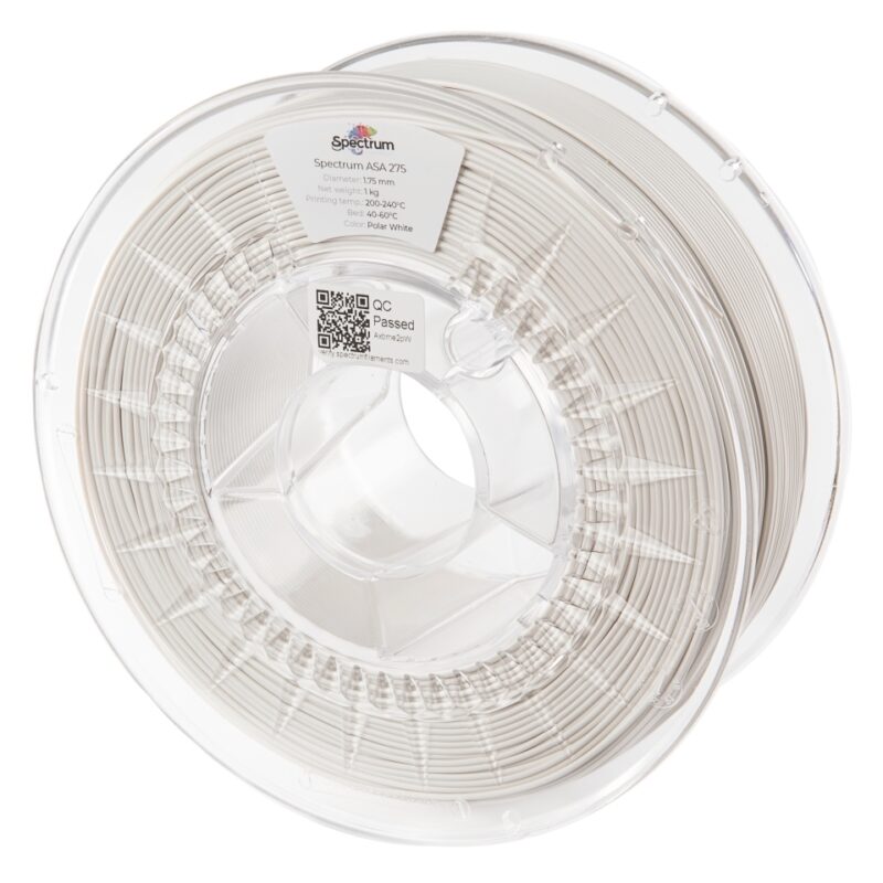 Filament Spectrum ASA 275 1.75mm POLAR WHITE 1kg