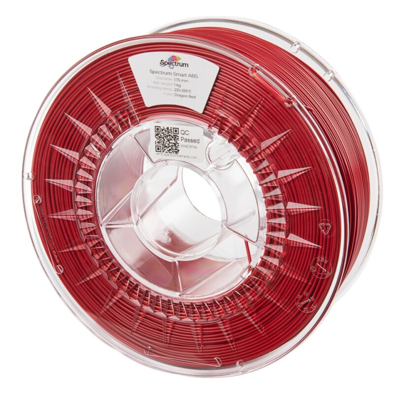 Filament Spectrum smart ABS 1.75mm DRAGON RED 1kg