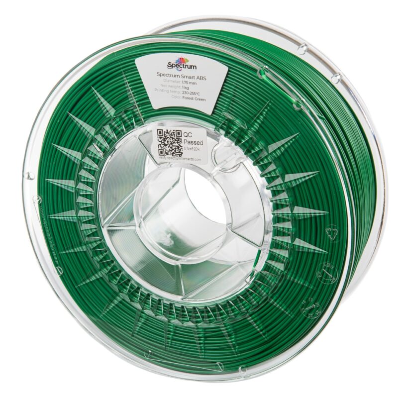 Filament Spectrum smart ABS 1.75mm FOREST GREEN 1kg