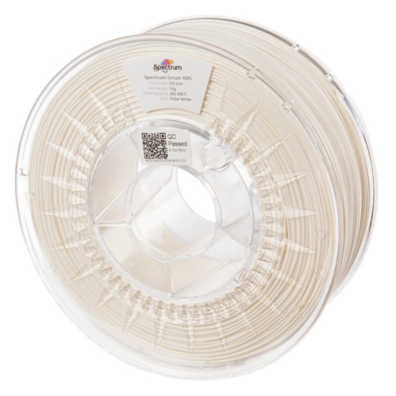 Filament Spectrum smart ABS 1.75mm POLAR WHITE 1kg